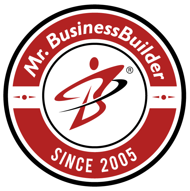 Mr. BusinessBuilder logo – Website design and SEO services in Helena, Montana.
