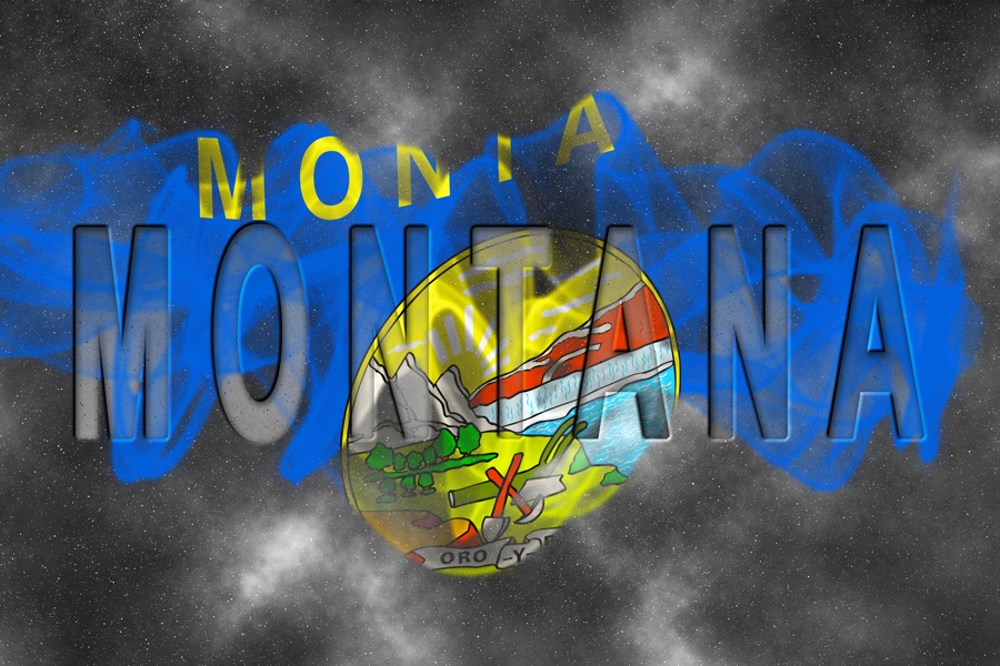 Montana state flag waving — Mr. BusinessBuilder is proud to be Montana-based